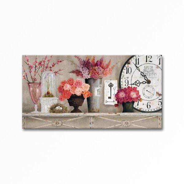 Kabartmalı Renkli Gül Tablo