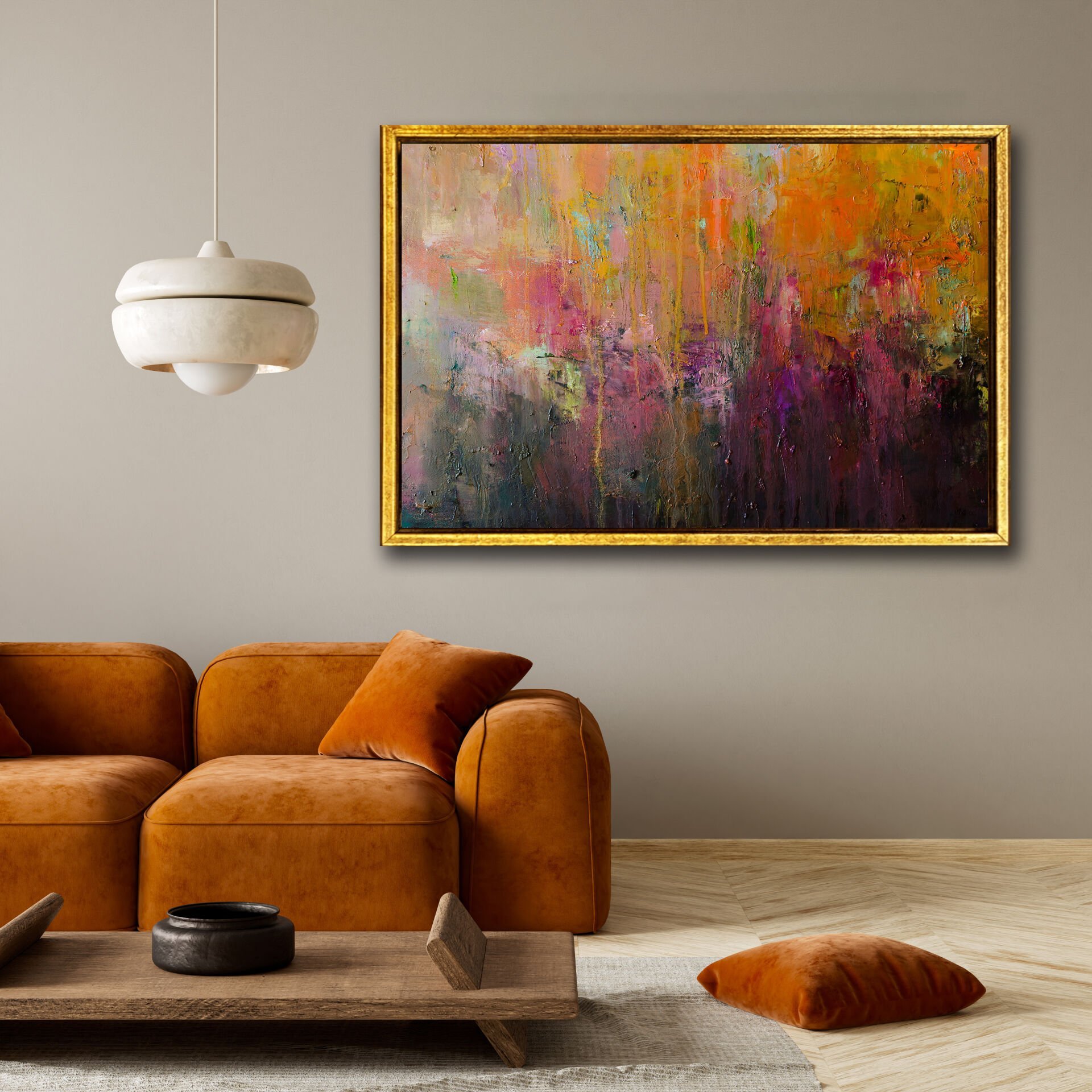 Oil Paint , Yağlı Boya Dokulu Tablo