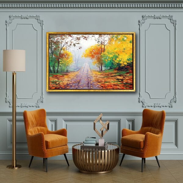 Patika , Yağlı Boya Dokulu Tablo