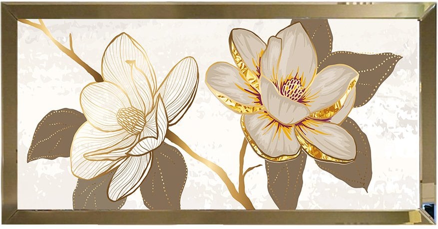 Aynalı Tablo, Çiçek