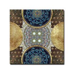 Kabartmalı Geometrik Tablo