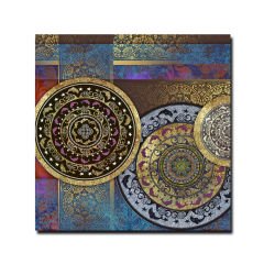 Kabartmalı Geometrik Tablo