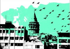 Galata Kulesi  Tablo