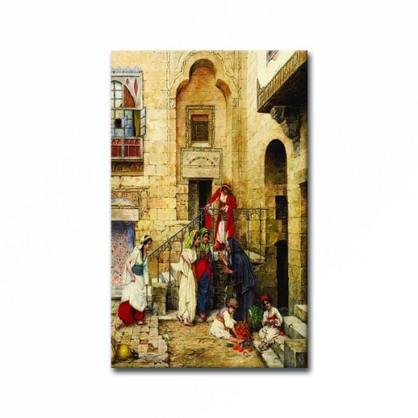 Kabartmalı Osmanlı Kadınları Tablo