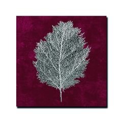 Kabartmalı Bordo Ağaç Tablo