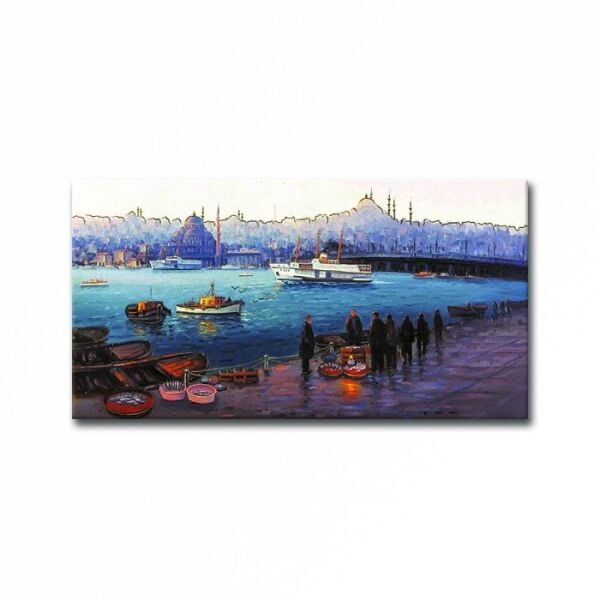 Kabartmalı Balıkçılar Tablo