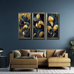 Ayna Çerçeveli, FlowersTablo, 3lü set