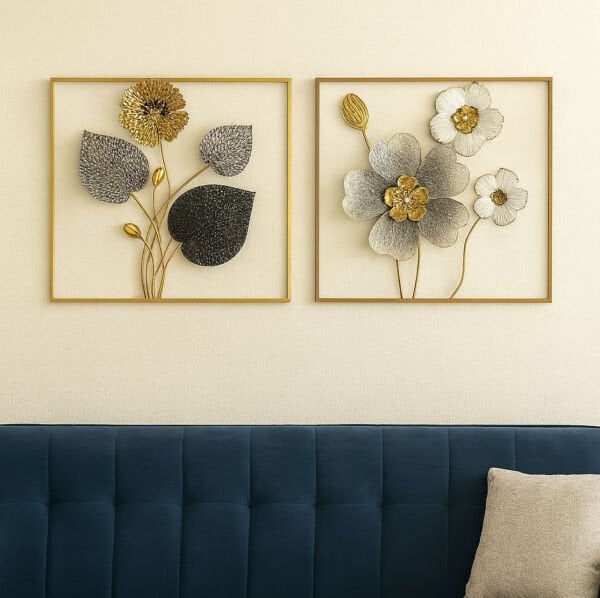 Metal Duvar Panosu, 2 li Kombin