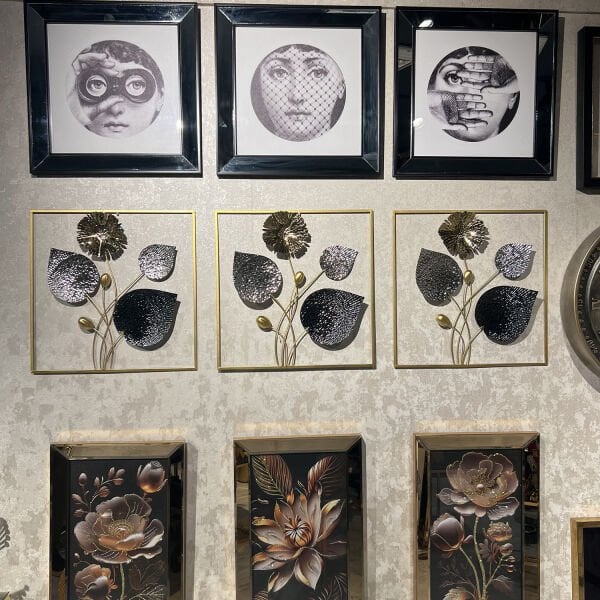 Metal Duvar Panosu, 3 lü Kombin