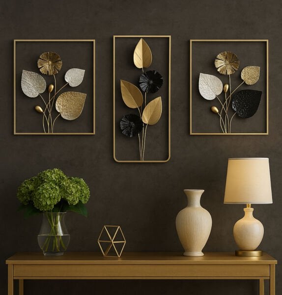 Metal Duvar Panosu, 3 lü Kombin