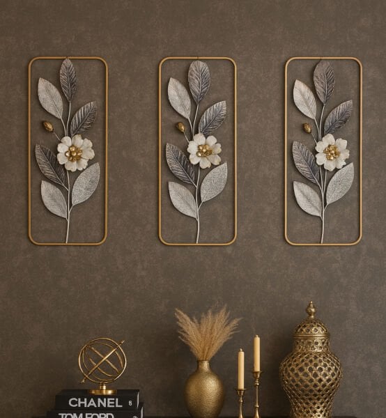 Metal Duvar Panosu, 3 lü Kombin