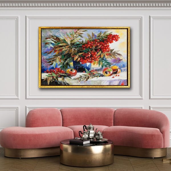 Kokinalar, Yağlı Boya Dokulu Tablo