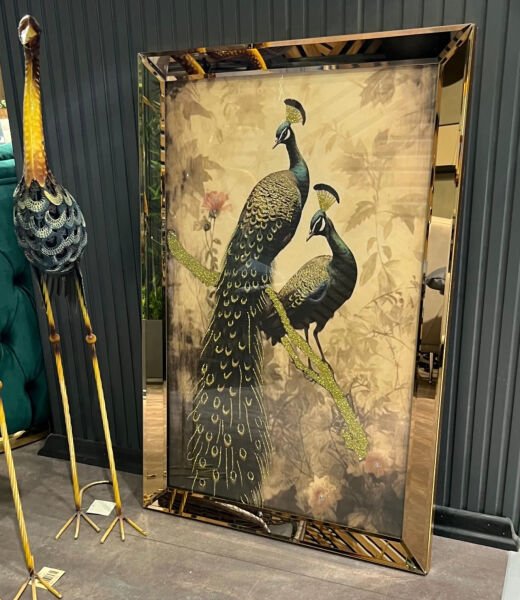 Aynalı Tavuzkuşu Tablo