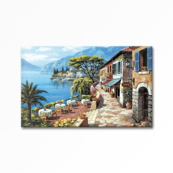 Kabartmalı Manzara   Tablo
