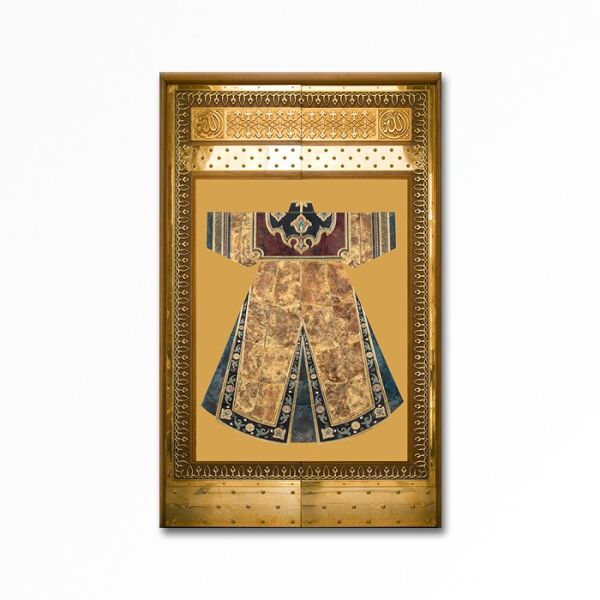 Kabartmalı Desenli  Kaftan 3 Tablo