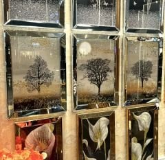 Ayna Çerçevel Tablo, 3 lü Set