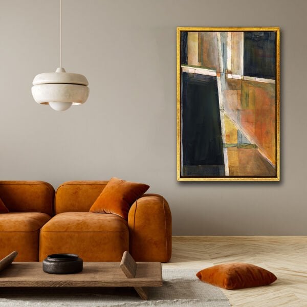 Kırık Perspektif, Yağlı Boya Dokulu Tablo