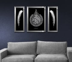 Ayna Çerçeveli, Ayetel Kursi Tablo, 3lü set