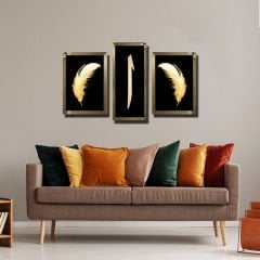Ayna Çerçevel Tablo, 3 lü Set
