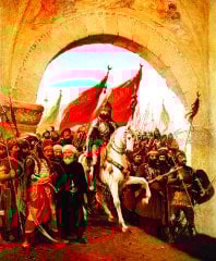 Fatihin İstanbula Girişi Tablo
