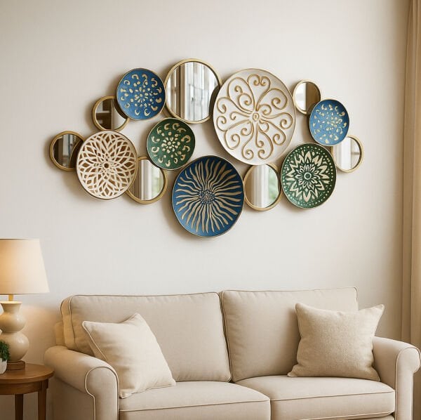 REXUS DEKORATİF METAL DUVAR PANOSU, 60x128