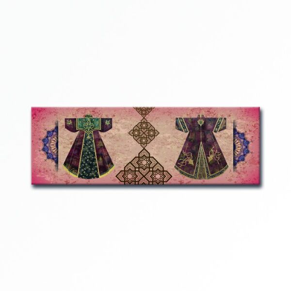 Kabartmalı Kaftan Motif Tablo