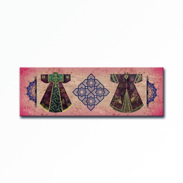 Kabartmalı Kaftan Motif Tablo
