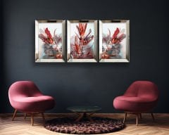 Ayna Çerçevel Tablo, 3 lü Set