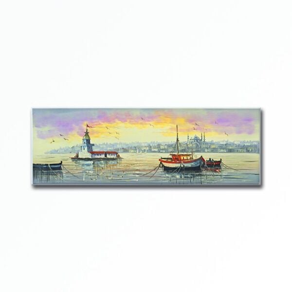 Kabartmalı Kız Kulesi Tablo