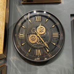 ÇARKLI DUVAR SAATİ, ÇAP:60 cm