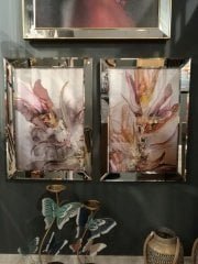 Ayna Çerçeveli Tablo, 2 li Set