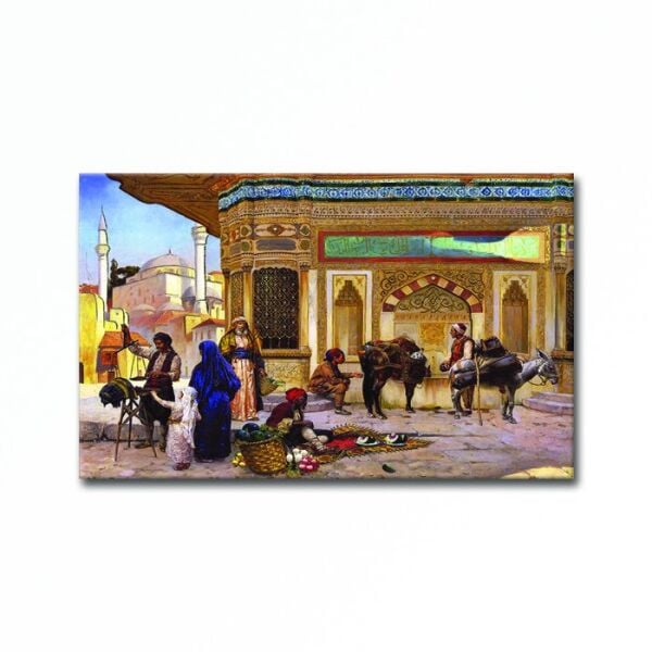 Kabartmalı  Dergah  Tablo