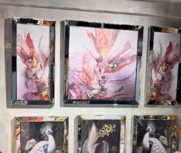 Ayna Çerçeveli, 3lü set Tablo