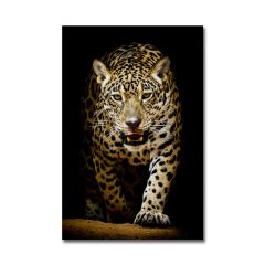 Kabartmalı Leopar Tablo