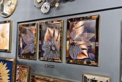 Ayna Çerçevel Tablo, 3 lü Set 40 x 60cm