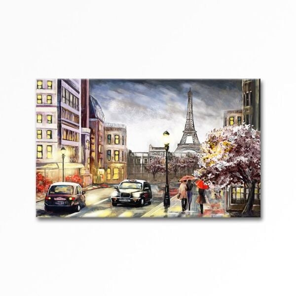 Yağlı Boya Paris Eyfel