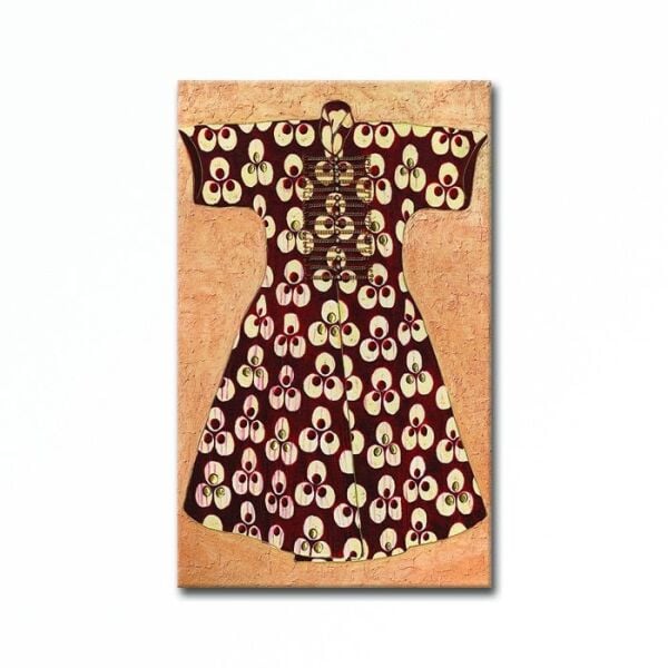 Kabartmalı Desenli Kaftan 3 Tablosu