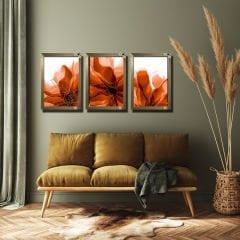 Ayna Çerçeveli Tablo, 3 lü Set