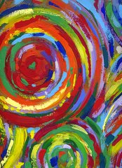 Geometrik Şekilli Tablo