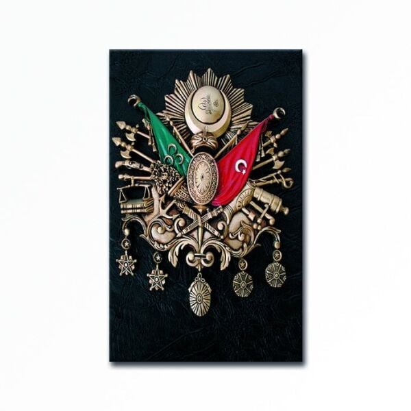 Kabartmalı Osmanlı Tuğrası Tablo