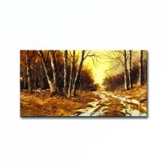 Kabartmalı Sonbahar Tablo