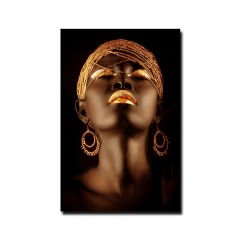 Kabartmalı Afrikalı Tablo