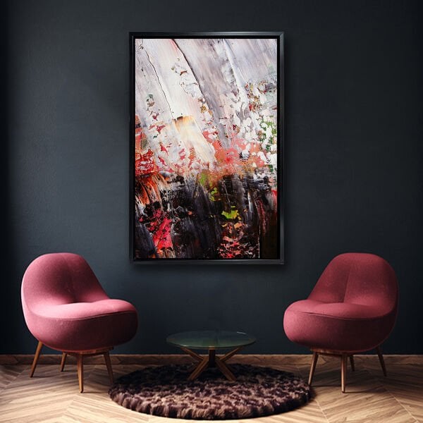 Fırça Darbeleri, Yağlı Boya Dokulu Tablo