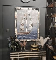Aynalı Çerçeveli, Yelkenli Tablo