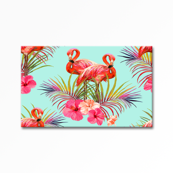 Kabartmalı Flamingo  Tablo