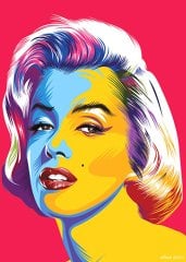 Marılyn Monroe  Tablosu