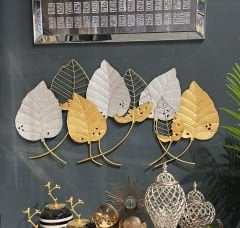 DEKORATİF METAL GOLD YAPRAKLAR