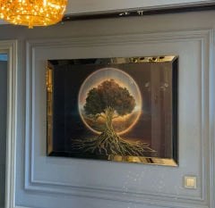 Aynalı Çerçeveli, Hayat Ağacı Tablo