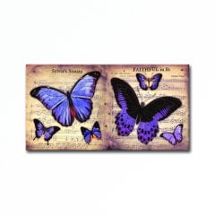 Kabartmalı Tablo, Kelebekler