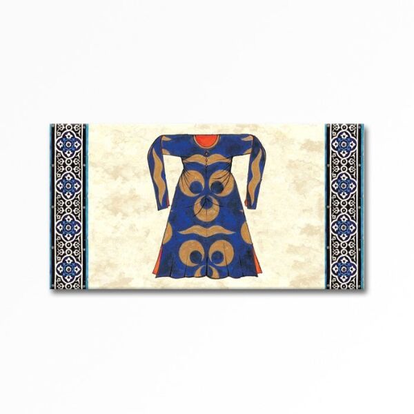 Kabartmalı Motifli Kaftan Tablo